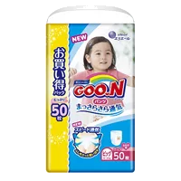 Подгузники детские GOON трусики для девочек р.XL (12-20кг) N50