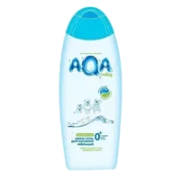 AQA baby Средство для купания и шампунь 2в1 0+ 500мл