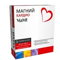 Магний Кардио ViaVit таб п/о 1280мг N28