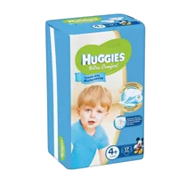 Подгузники детские Huggies Ultra Comfort Для Мальчиков р.4+ (10-16кг) N17