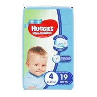 Подгузники детские Huggies Ultra Comfort Для Мальчиков р.4 (8-14кг) N19