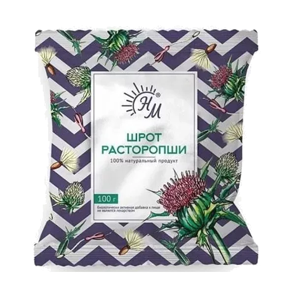 Шрот Расторопши пятнистой СолНат Био 100г N1