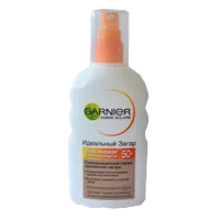 AMBRE SOLAIRE Солнцезащитный спрей SPF50+ Идеальный загар 200мл