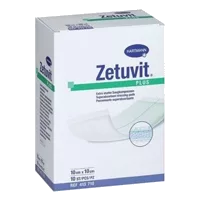 Повязка Hartmann Zetuvit plus сорбцион комбинир 4-х сл стер 10х10см N10
