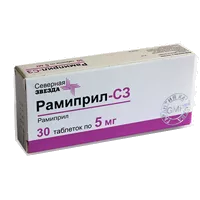 Рамиприл-СЗ таб 5мг N30