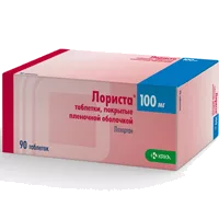 Лориста таб п.п.о. 100мг N90