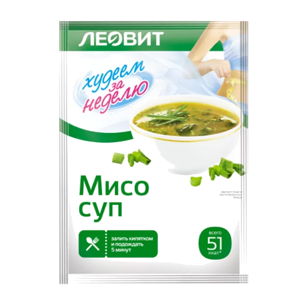 Суп ЛЕОВИТ Худеем за неделю МИСО 15г