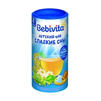 Bebivita Чай детский гранулированный Сладкие сны с 4 мес 200г