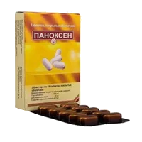 Паноксен таб модиф высв п.п.о. 50мг 500мг N20