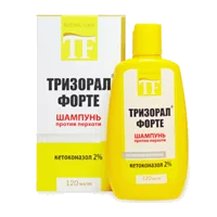 ТРИЗОРАЛ ФОРТЕ Шампунь против перхоти кетоконазол 2% 120мл