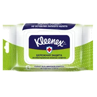 Салфетки влажные Kleenex антибактериальные N40