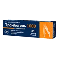 Тромбогель 1000 гель д/местн и наружн пр 1000МЕ/г 30г N1