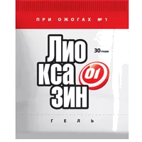 Лиоксазин гель (гидрогель с лидокаином) 30г N1