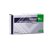 Эманера капс кишечнораств 40мг N28