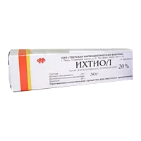 Ихтиол мазь д/наружн пр 20% 30г N1