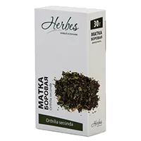 Матка боровая трава Herbes Живой источник 30г N1