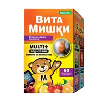 ВитаМишки Multi+ пастилки жев 2400мг N60