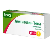 Доксазозин-Тева таб 4мг N30