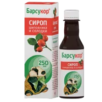 Барсукор Сироп шиповника и солодки 100мл N1