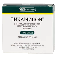 Пикамилон р-р для в/в и в/м вв 10% 2мл N10