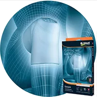 Бандаж на коленный сустав B.Well rehab MED (W-338) согревающий цв сер р.XL (кол 39-41см)
