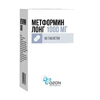 Метформин таб 1000мг N60