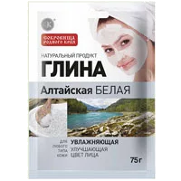 Сокровища родного края Глина белая Алтайская увлажняющая 75г