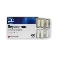 Пирацетам капс 400мг N60