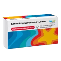 Калия йодид Реневал таб 100мкг N112