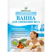 Санаторий дома Ванна Для снижения веса скипидарная 75мл