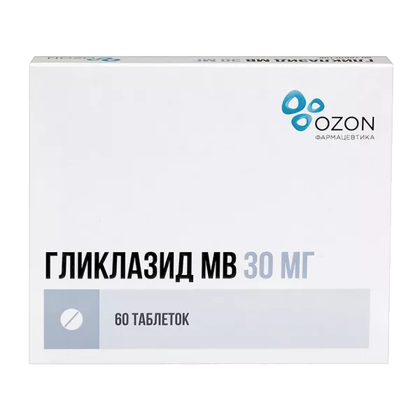 Гликлазид МВ таб модиф высв 30мг N60