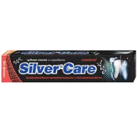Зубная паста Silver Care control без фтора 75мл