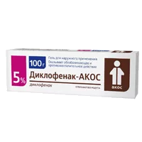 Диклофенак-АКОС гель д/наружн пр 5% 100г N1