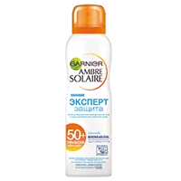 AMBRE SOLAIRE Солнцезащитный сухой спрей SPF50 ЭКСПЕРТ ЗАЩИТА 200мл