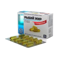 Рыбий жир RealCaps очищенный капсулы 1400мг N30