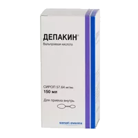 Депакин сироп 5,764% 150мл N1