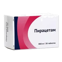 Пирацетам таб п.п.о. 800мг N30