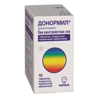 Донормил таб п.п.о. 15мг N10
