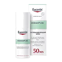 Eucerin Крем для лица DermoPure Hydra Repair Увлажняющий успокаивающий д/проблемной чувствительной кожи 50мл