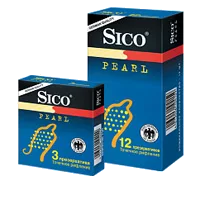 Презервативы SICO Pearl точечное рифление N3