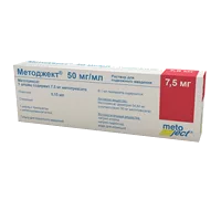 Методжект р-р для п/к вв 5% 7,5мг 0,15мл N1