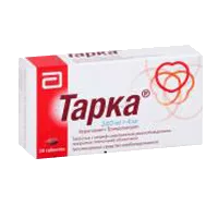 Тарка таб модиф высв п.п.о. 240мг 4мг N28