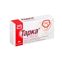 Тарка таб модиф высв п.п.о. 180мг 2мг N28