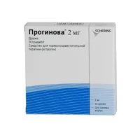 Прогинова таб п/о 2мг N21