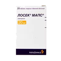 Лосек МАПС таб п.п.о. 20мг N28