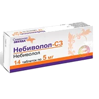 Небиволол-СЗ таб 5мг N14