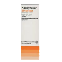 Конвулекс сироп (д/дет) 5% 100мл N1