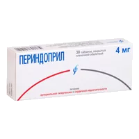 Периндоприл таб п.п.о. 4мг N30