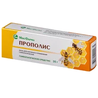 Прополис мазь д/наружн пр гомеопат 30г N1