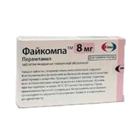 Файкомпа таб п.п.о. 8мг N28